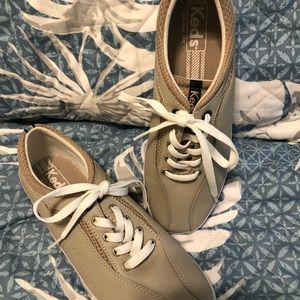 Keds ladies leather tennis shoes